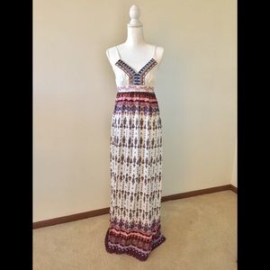 NWOT.  Love Kuza bohemian maxi dress.
